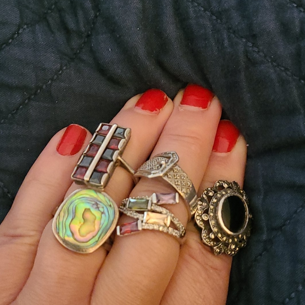 STERLING SILVER Ring Bundle